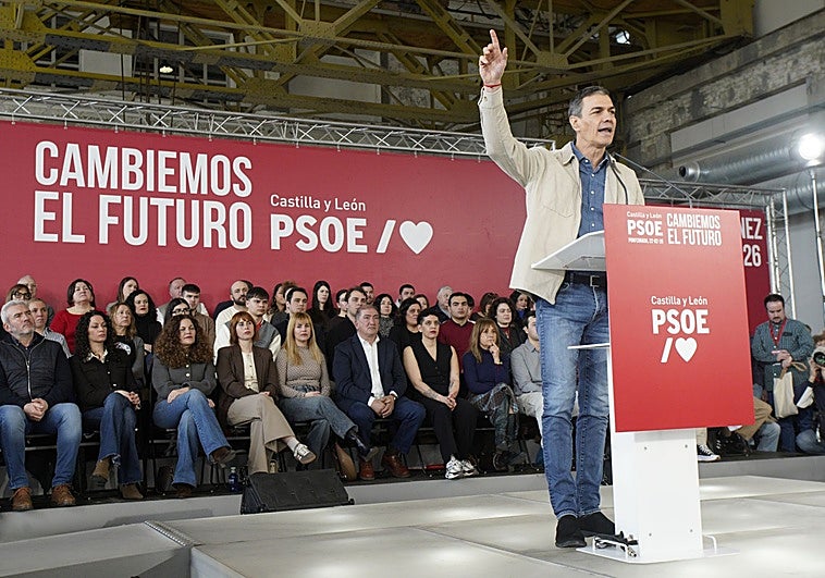 Pedro Sánchez abrirá la campaña electoral del PSCL en Burgos y cerrará en Valladolid