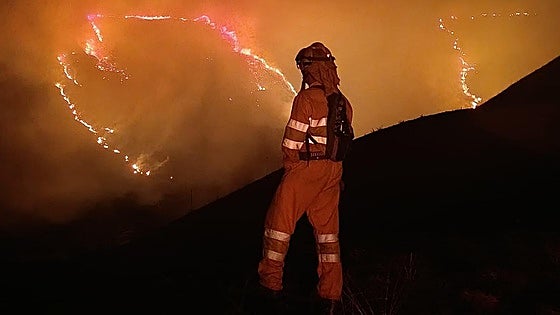 Una ola de incendios forestales pone en alerta a Cantabria: van 66 provocados en febrero