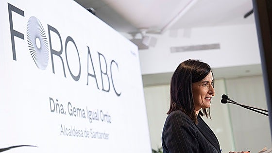 Gema Igual: «Santander ha elegido avanzar, no tengo tiempo de defenderme de cuatro partidos»