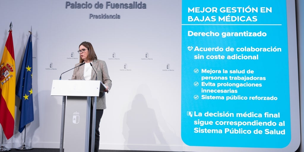 Castilla-La Mancha firma un convenio con mutuas para agilizar bajas médicas traumatológicas