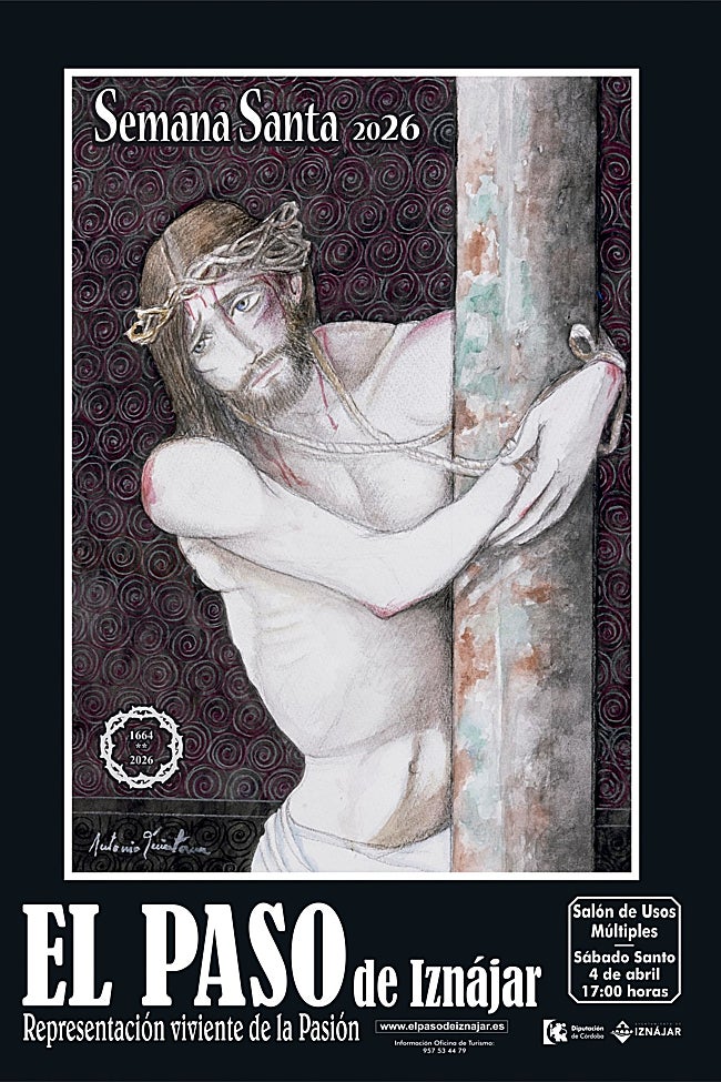 Cartel de El Paso de Iznájar de 2026