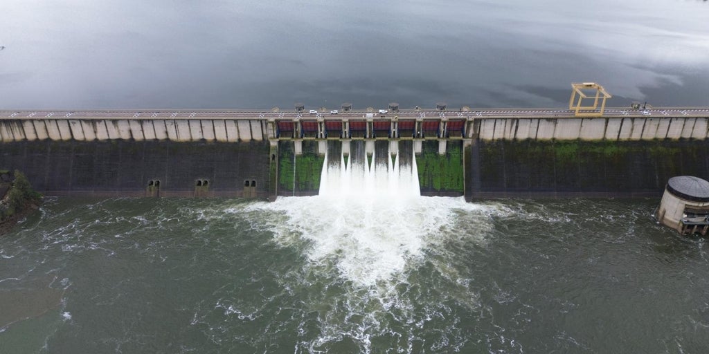Así funciona La Serena, la presa más grande de España, tras la borrasca: «Está al límite»