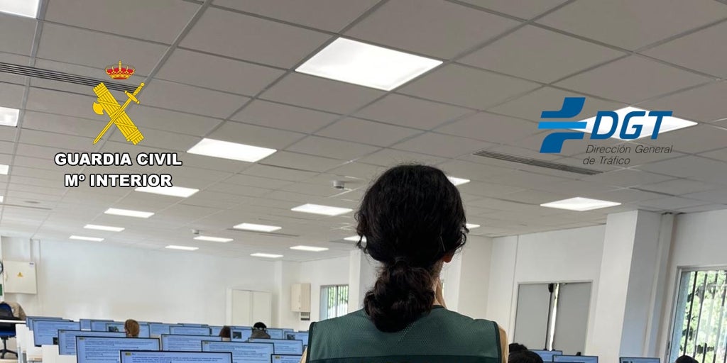 Investigan a 17 conductores por presentarse con su coche al examen de recuperar el carné