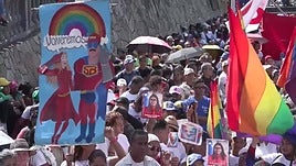 Chavismo marcha para conmemorar los 37 años del 'Caracazo' y exigir la libertad de Maduro
