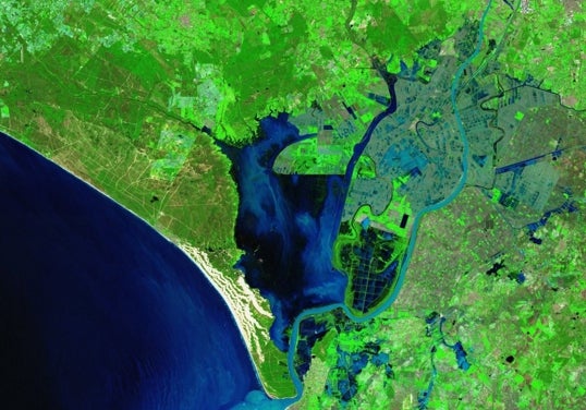 Imágenes satelitales de Doñana