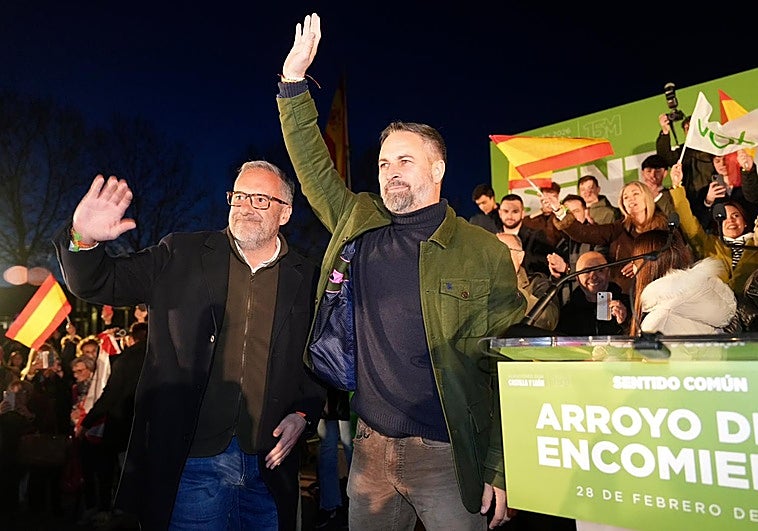 Feijóo y Abascal miden sus fuerzas 'mitineras' en el primer sábado de campaña