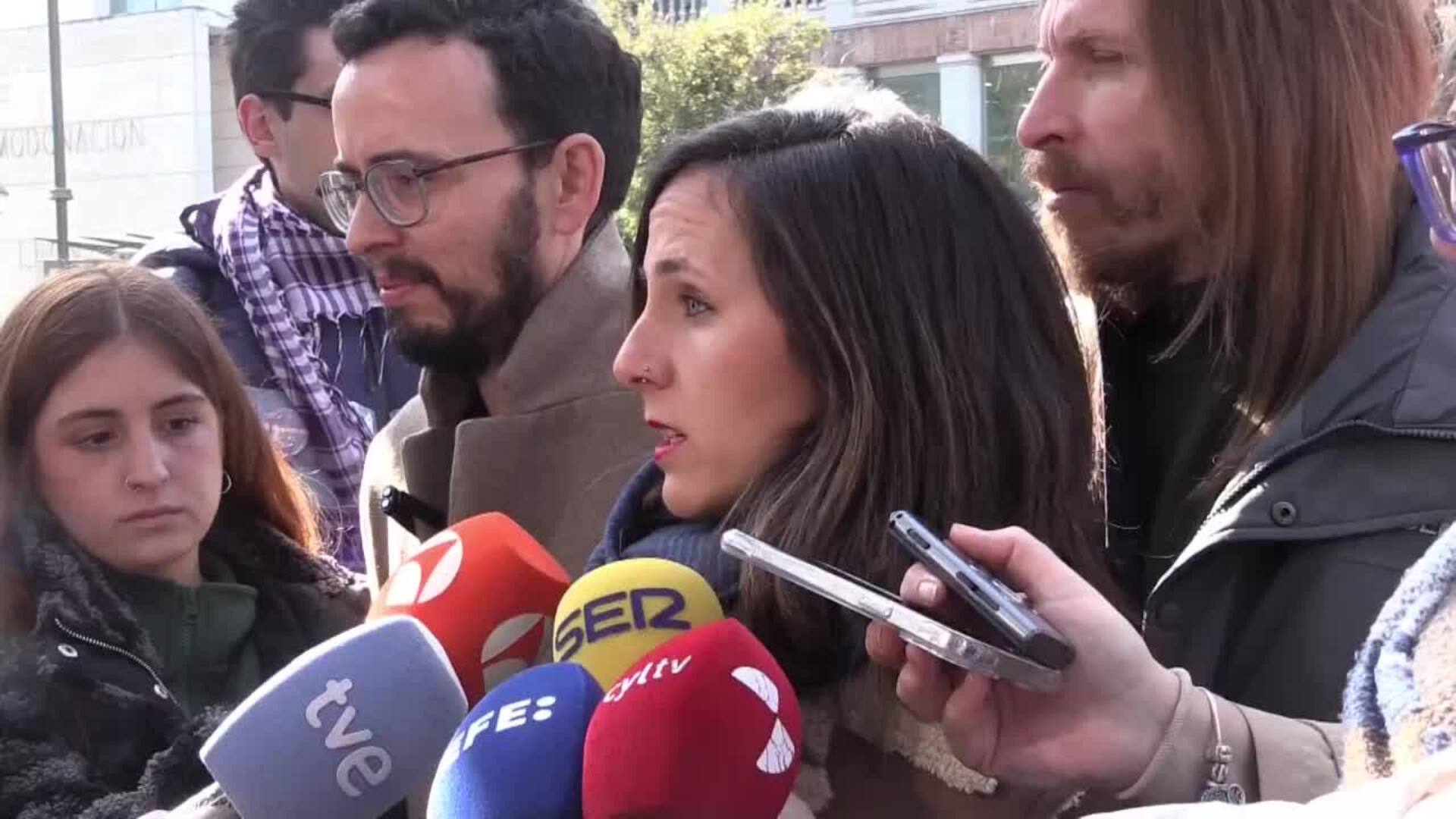 Belarra sobre Zapatero: el PSOE pone difícil distinguir entre corrupción y guerra sucia