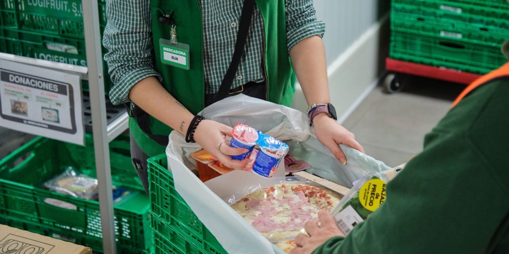 Mercadona dona 20.000 toneladas de comida: el equivalente a 333.000 carros de la compra