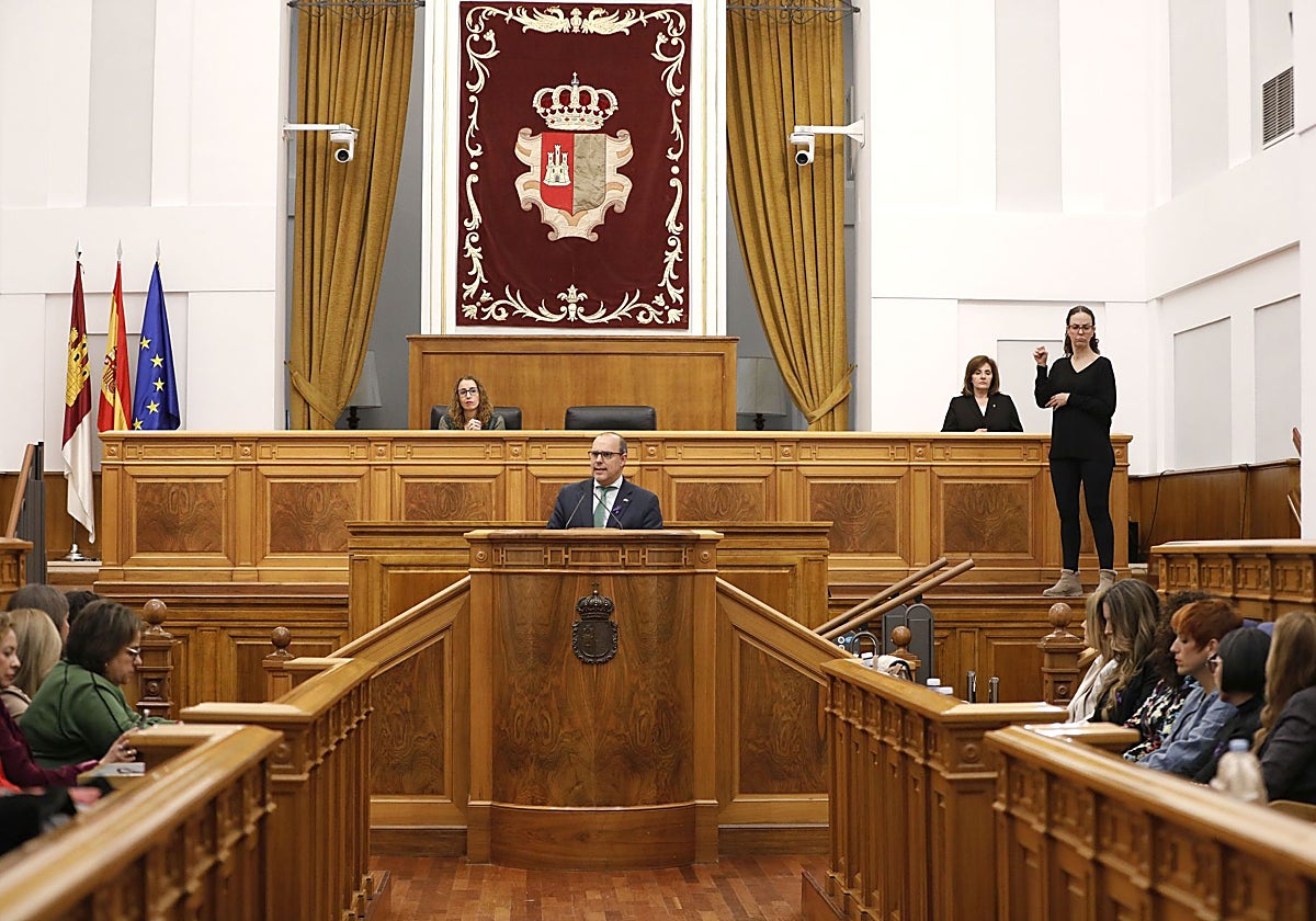 Bellido pide recuperar la unidad política en las Cortes de CLM contra la violencia machista