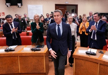 Feijóo desdeña el 'no a la guerra' de Sánchez: «Da lecciones de paz y manda una fragata de guerra»