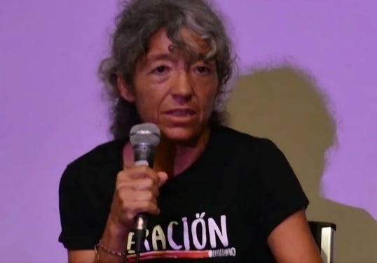 Rosa Más, bióloga y agricultora ecológica.