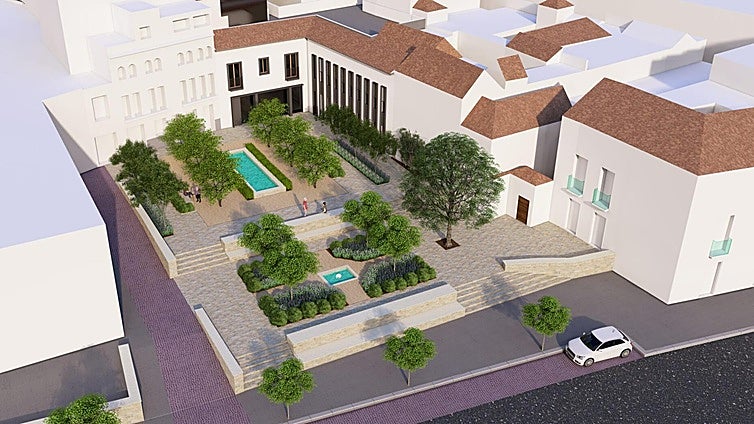 Urbanismo tramita el cambio radical de la plaza del parking de Bodegas Campos: más grande y con arboleda