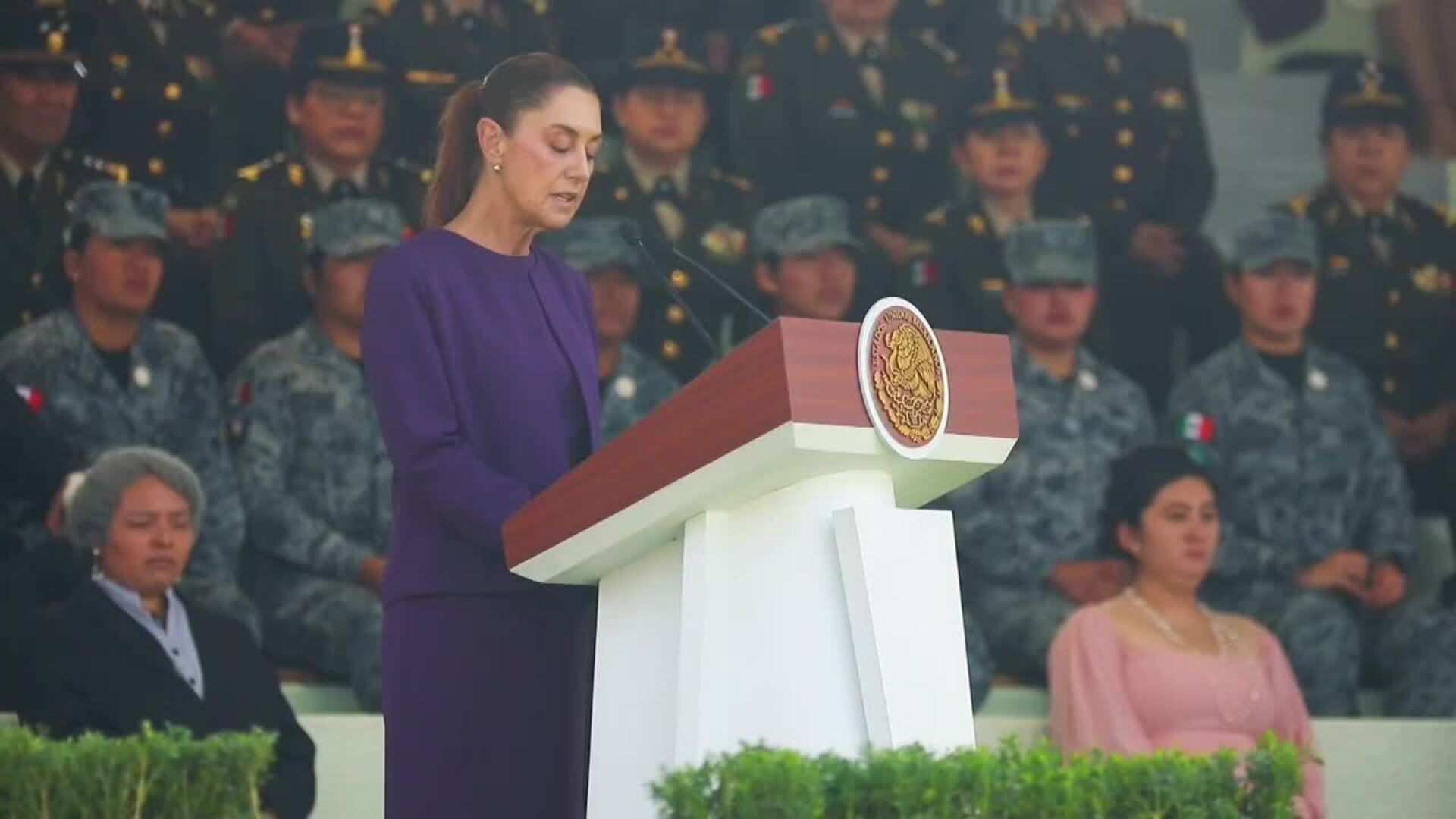 Sheinbaum reconoce el trabajo de las mujeres en las Fuerzas Armadas en ...