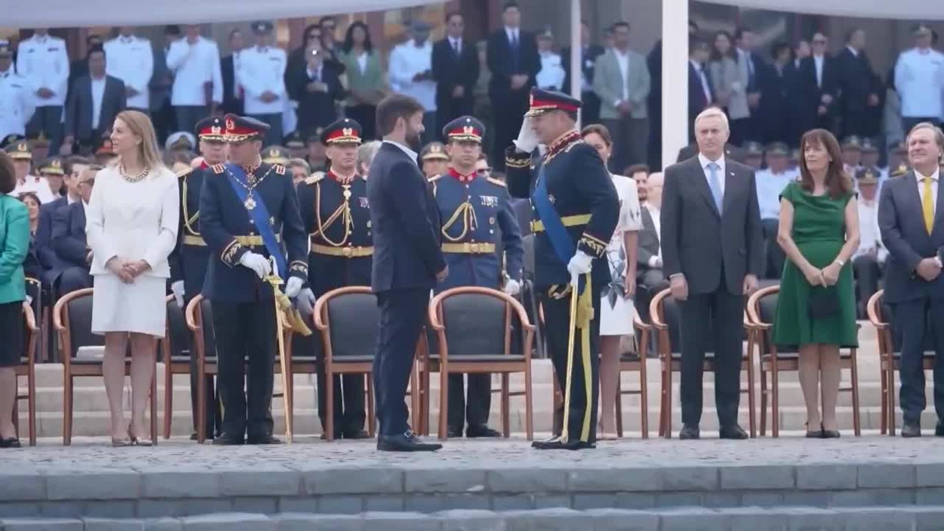 Ceremonia de Cambio de Mando del comandante en Jefe del Ejército Chile
