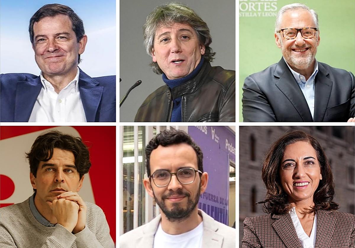 Estos son todos los candidatos y partidos que se presentan a las elecciones en Castilla y León