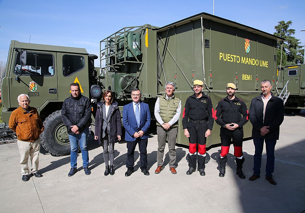 Sabrido destaca en Talavera la garantía en seguridad que supone la UME en casos de emergencia