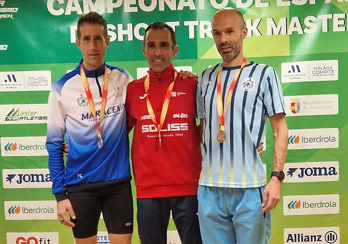 Lluvia de medallas para los atletas de Castilla-La Mancha en el Nacional máster de Antequera