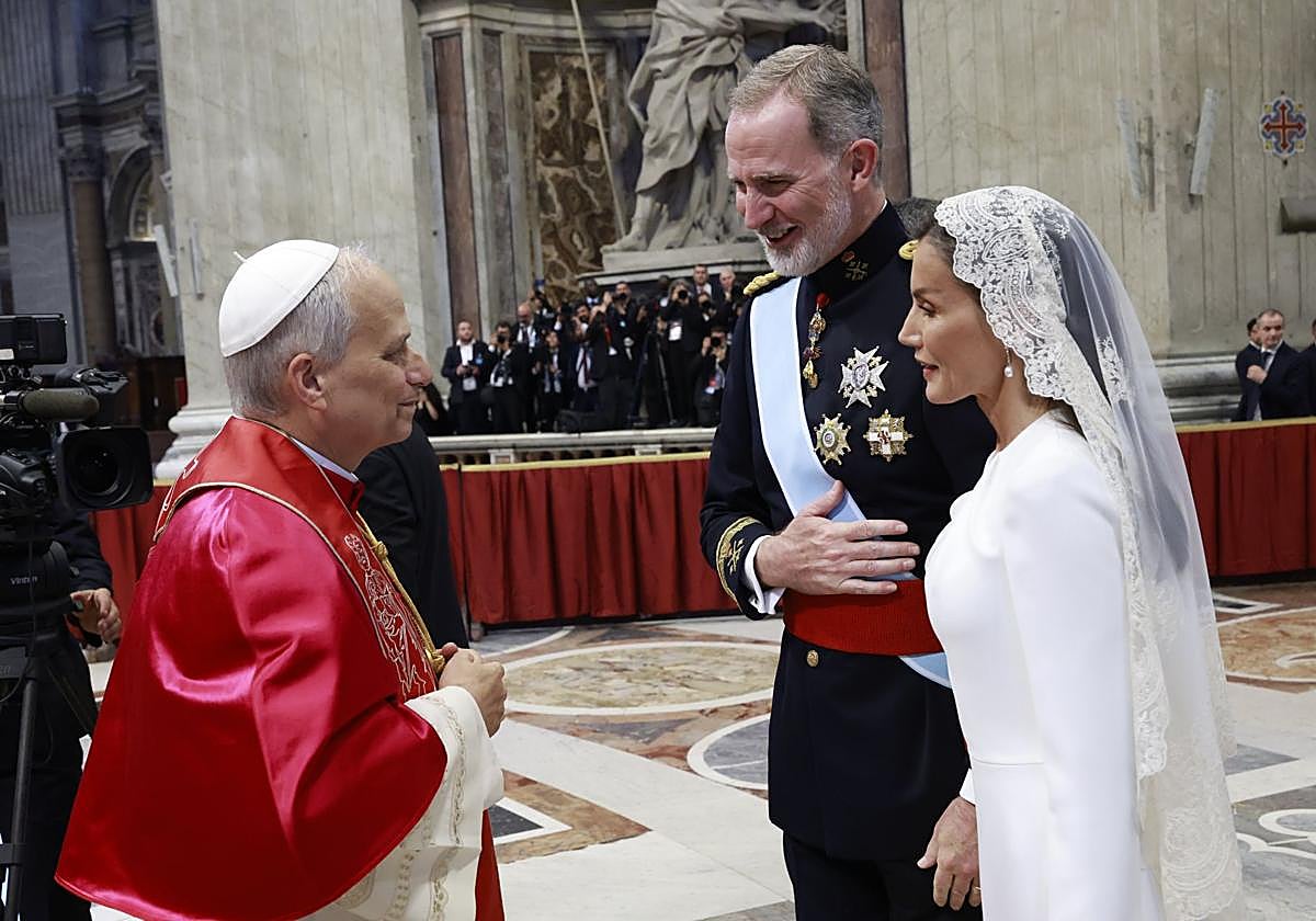 Los Reyes de España se reunirán el próximo 20 de marzo con el Papa León XIV en el Vaticano