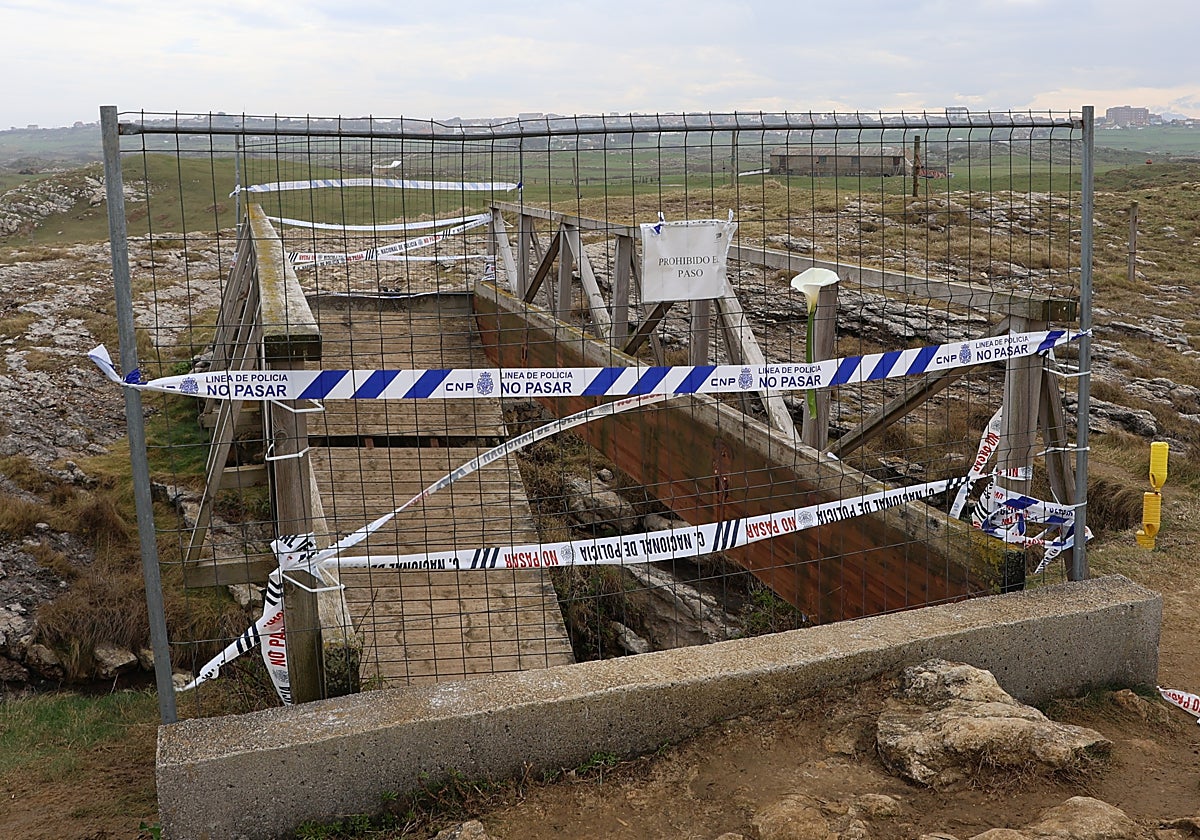 Un perito esclarecerá si el estado de la pasarela de Santander fue «suficiente o negligente»