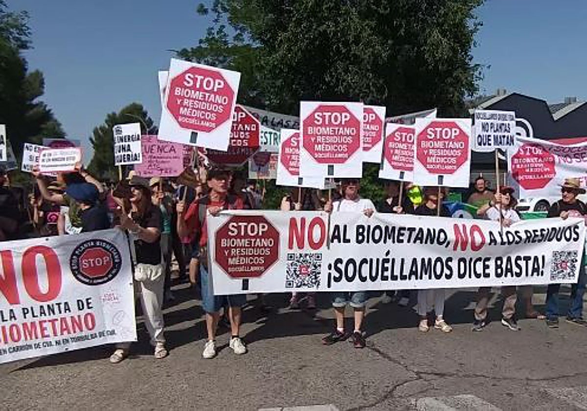 Protestas por omitirse las 13.400 alegaciones en contra del Plan de Biometanización de la Junta