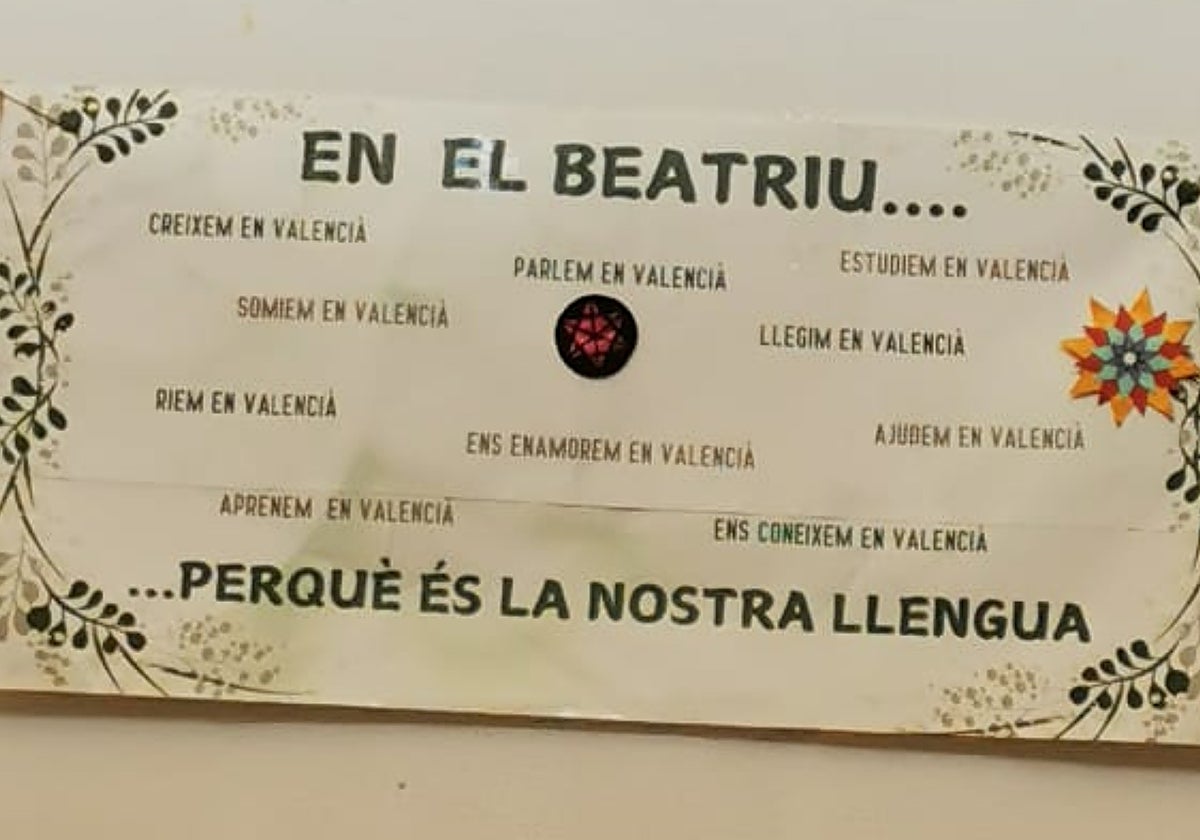 «En este colegio los niños soñamos en valenciano»: una peculiar inmersión lingüística en Benidorm