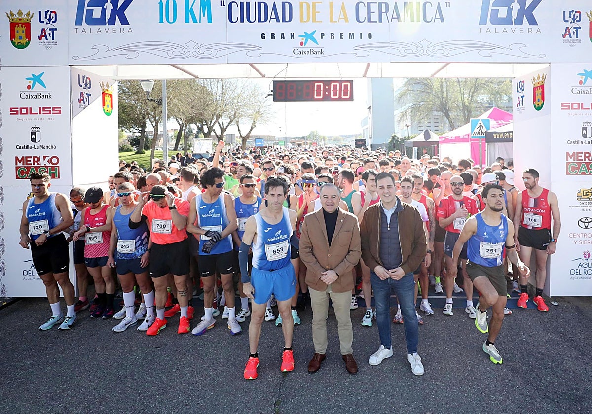 David Bascuñana y Ana Hernández, campeones regionales de 10K en Talavera