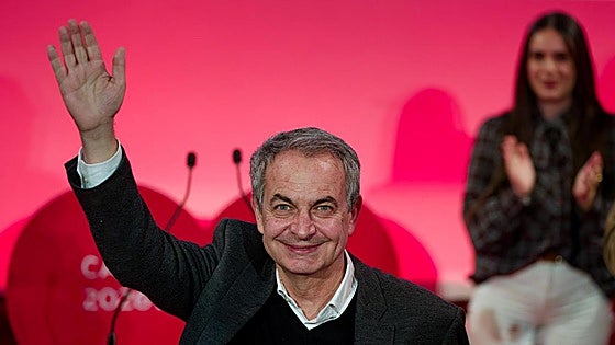 Zapatero, en un acto de la campaña electoral de Castilla y León