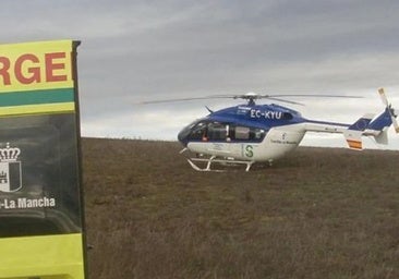 Un niño de 5 años, herido grave tras chocar un turismo y un tractor en Villarrubia de los Ojos