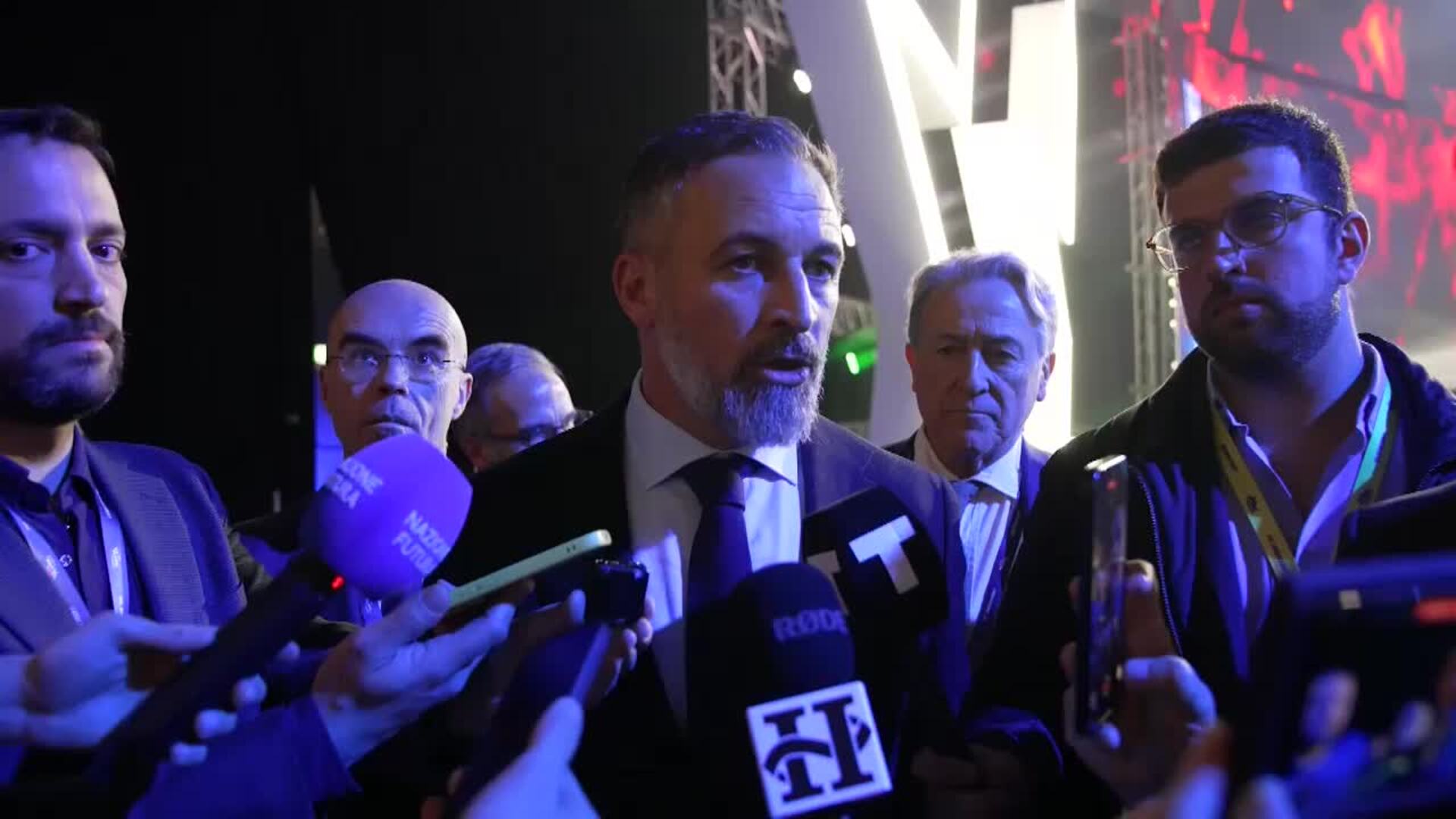 Abascal: Pedro Sánchez nos está colocando en el lado contrario del mundo occidental