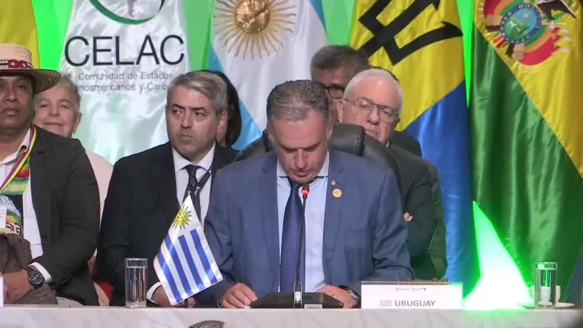 Colombia traspasa a Uruguay la presidencia pro tempore de la Celac