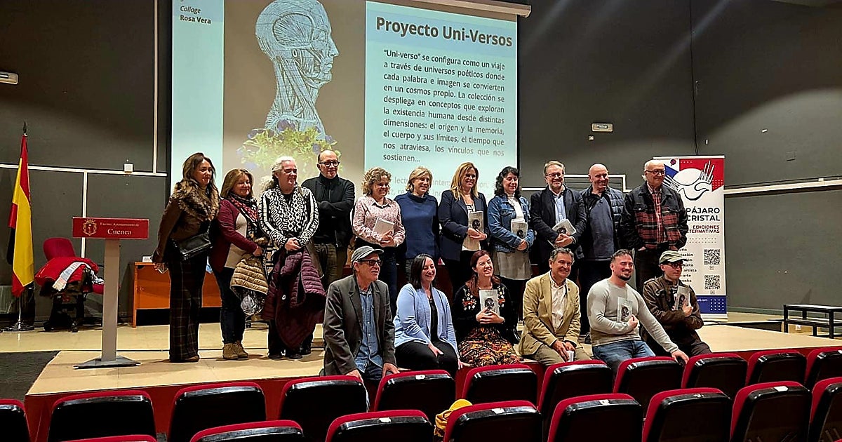 12 Uni-Versos, un libro para conmemorar el Día de la Poesía en Cuenca