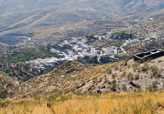Vista de Castro de Filabres en Almería