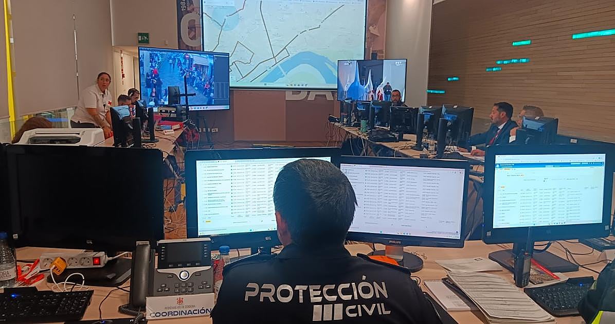 El 'Gran Hermano' que garantiza la seguridad en la Semana Santa de Córdoba se perfecciona