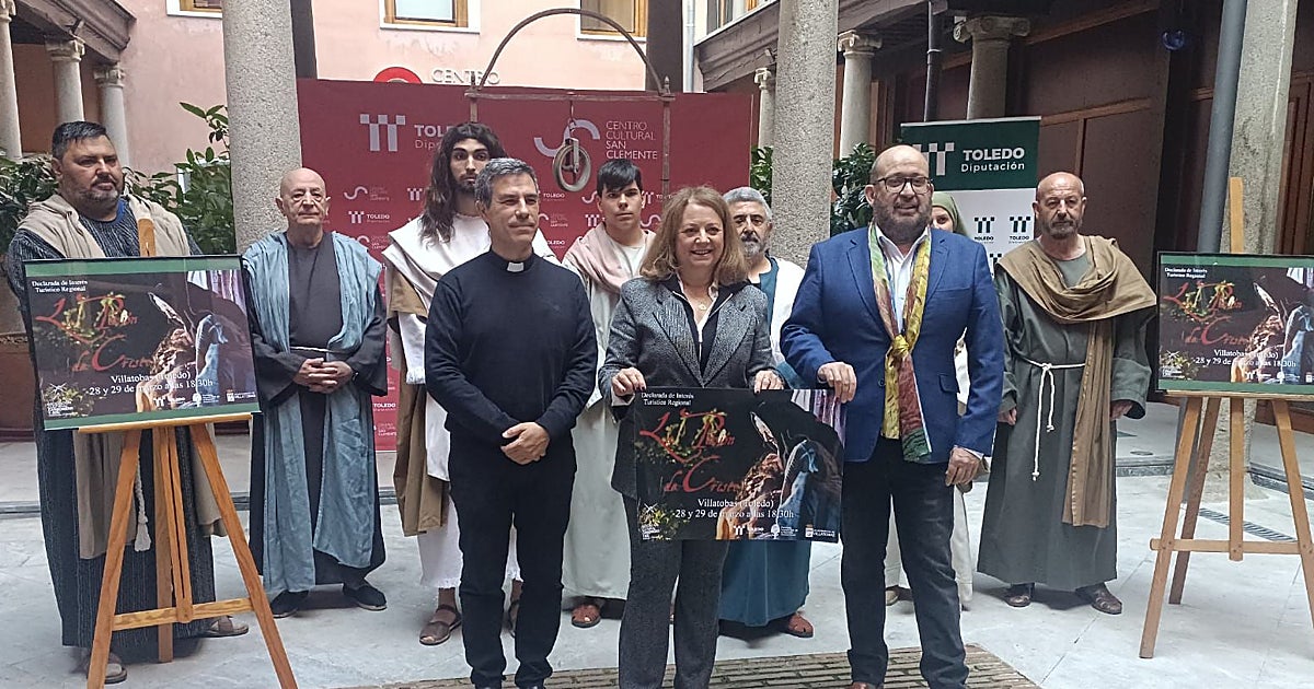 Villatobas (Toledo) celebra su XVIII Pasión de Cristo este 28 y 29 de marzo