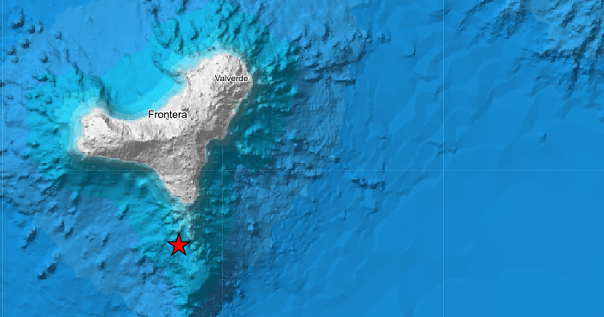 El Hierro se sacude con tres terremotos, el mayor de magnitud 2,9