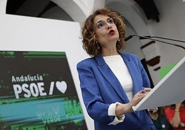 María Jesús Montero, sobre sí misma y las elecciones de Andalucía: «Probablemente ha sido la mujer con más poder de la democracia»