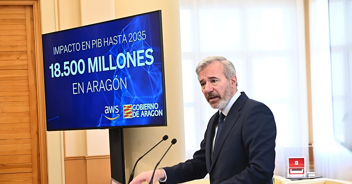 Azcón repite que erró al hablar del físico de  Montero y Alegría: «Pido disculpas sinceras»