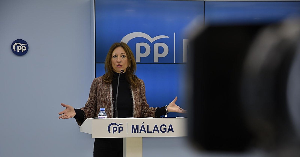 Patricia Navarro, presidenta del PP de Málaga, no irá en las listas electorales del 17 de mayo