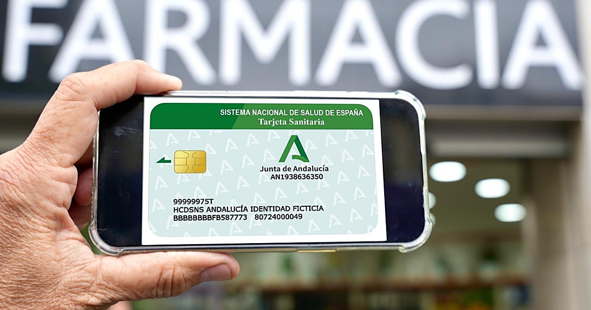 Los andaluces dispondrán de la tarjeta sanitaria en el móvil desde este jueves