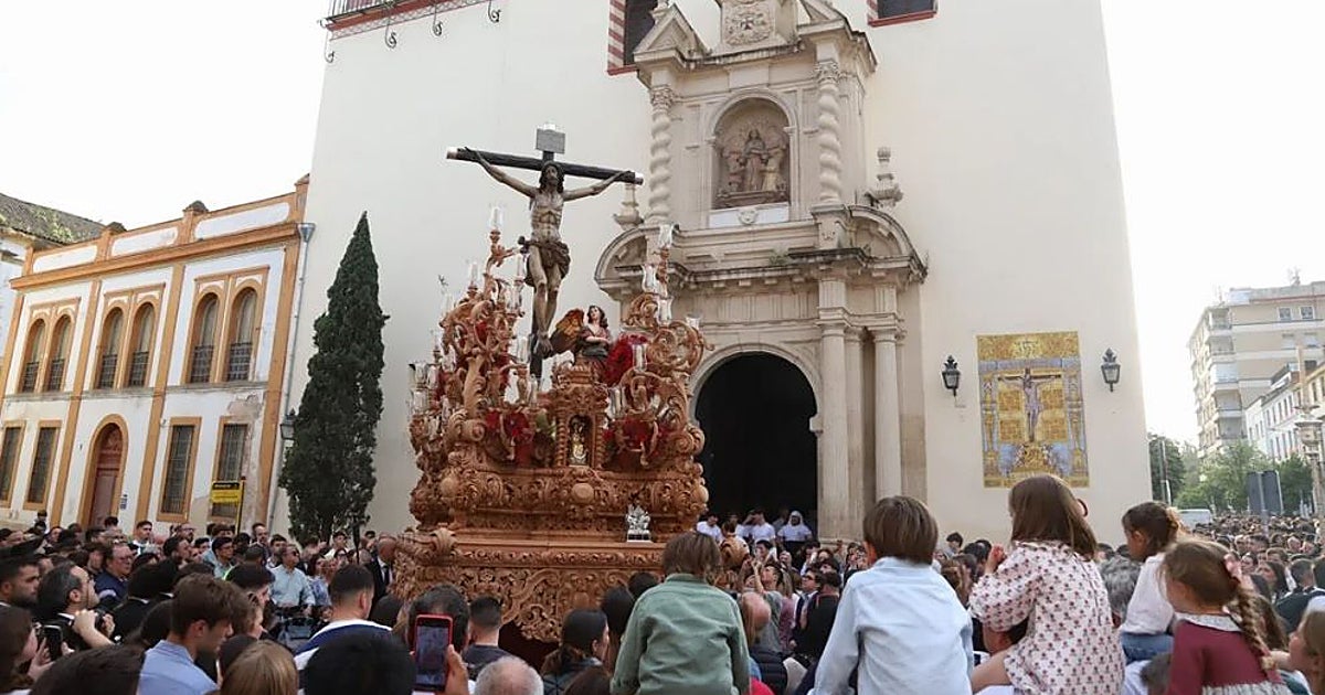 Vía crucis del Cristo de la Provincia a la Catedral de Córdoba el Viernes de Dolores: horario e itinerario