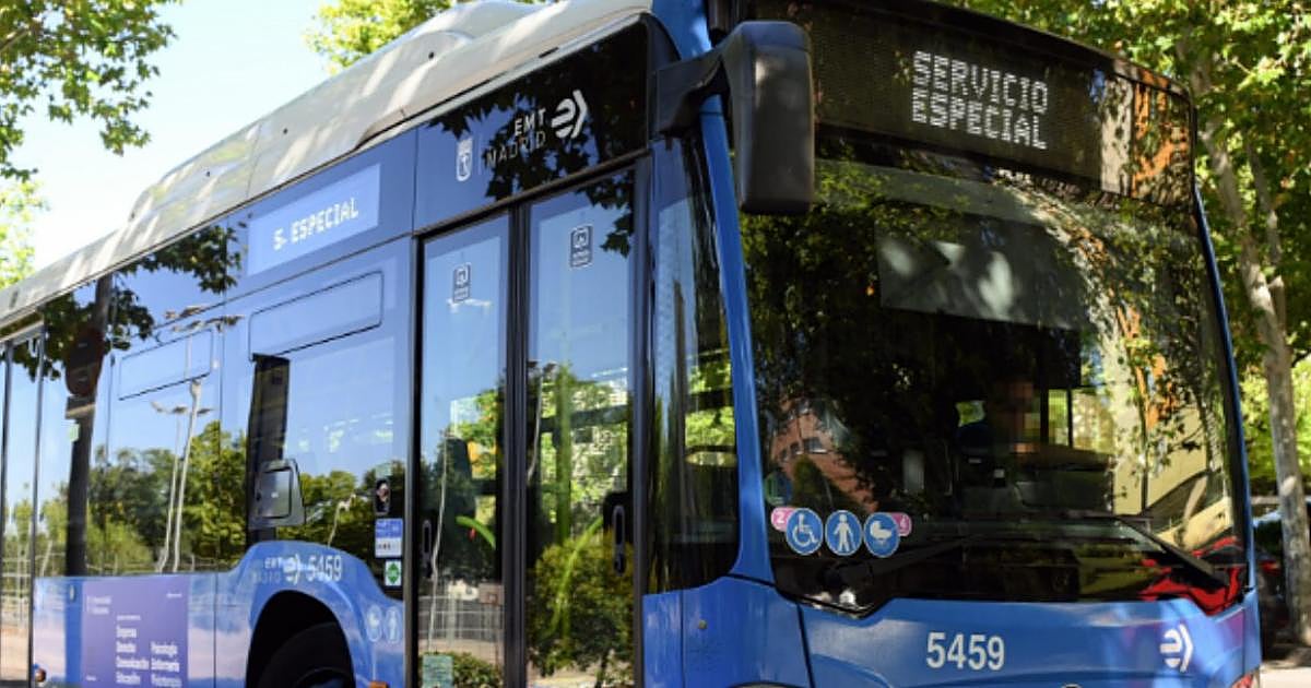 Madrid estrena nuevo servicio especial de autobuses desde este sábado por el cierre de la Línea 10 de metro
