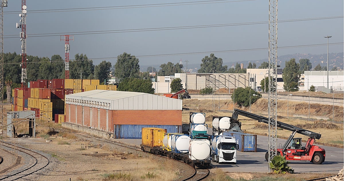 Así será la reforma que sufrirá la estación de mercancías de El Higuerón para la autopista ferroviaria