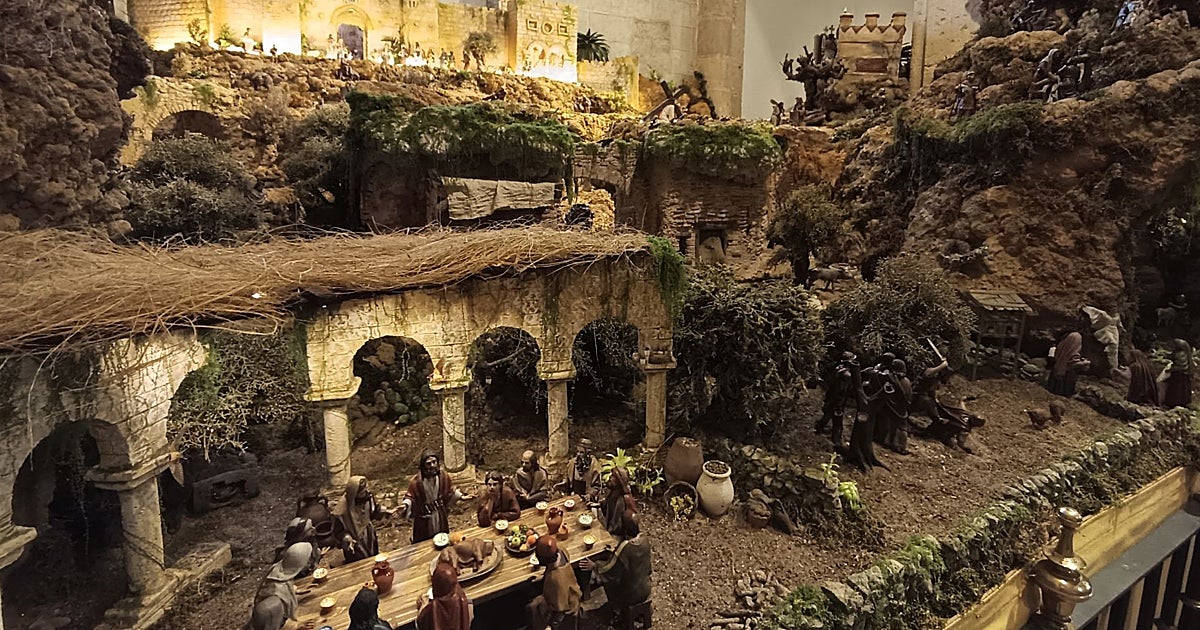 Y se armó el belén... de Pascua