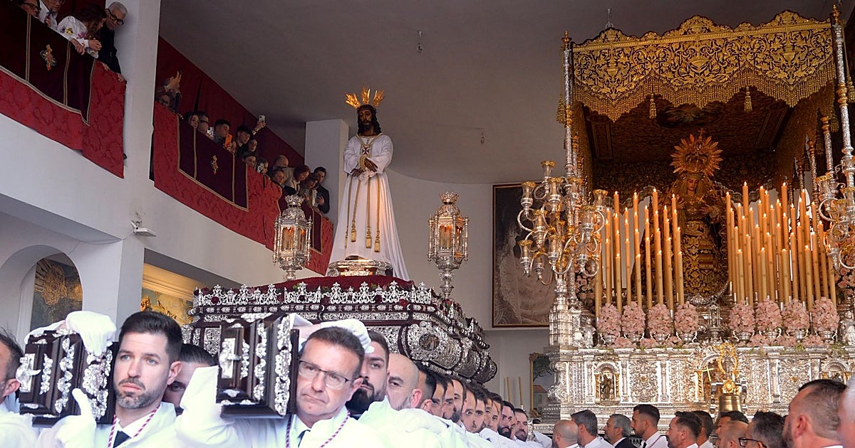 La Virgen de la Trinidad, el alma de un barrio que nunca deja solo al Cautivo de Málaga