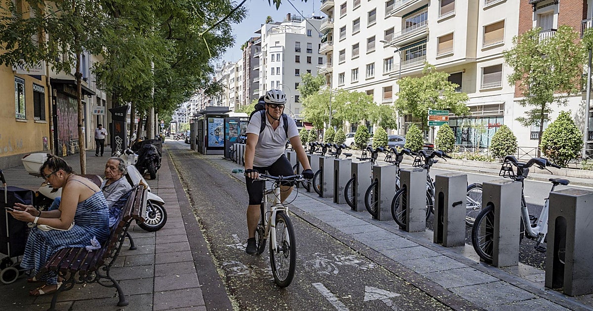 La red ciclista de Madrid da el estirón: crece 120 kilómetros desde 2019