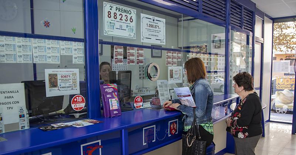 Gana un millón de euros con un boleto de la Bonoloto vendido en Castellón