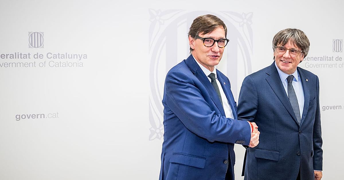 Puigdemont señala a a la «agenda españolizadora del PSC» como culpable de los cánticos racistas en Cornellá