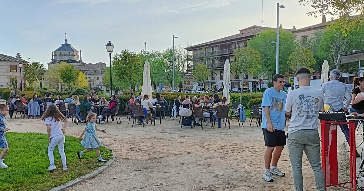 El parque del Crucero lidera, con cuatro ofertas,  la pugna por las terrazas de Toledo