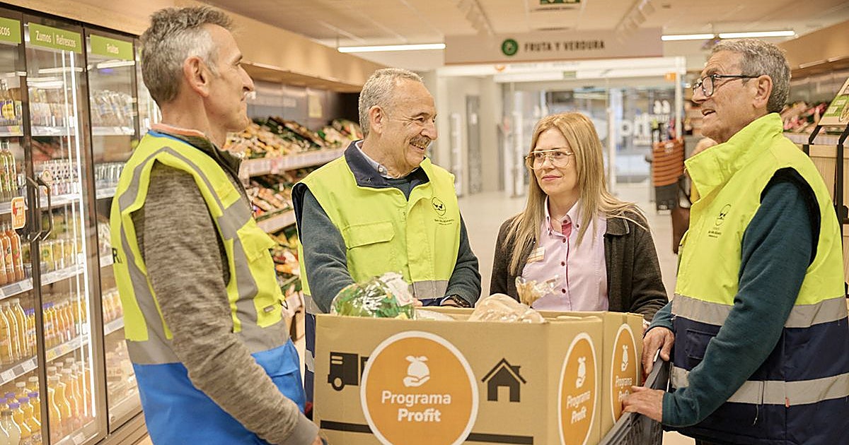 Consum donó 9.300 toneladas de alimentos en 2025, un 15% más