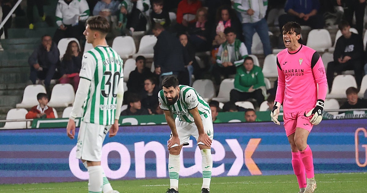 El Córdoba CF no corta su hemorragia en la primera media hora: catorce goles en los últimos ocho partidos